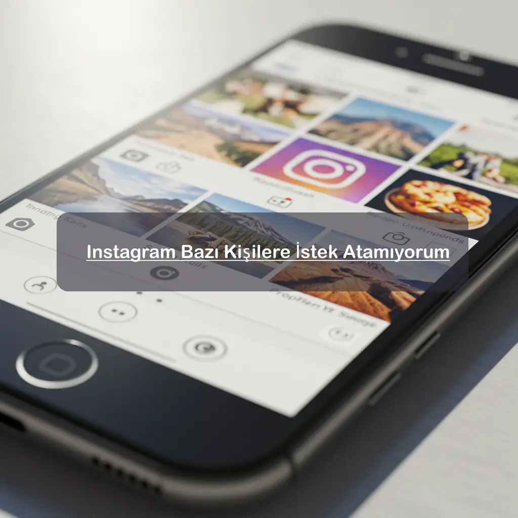 Instagram Bazı Kişilere İstek Atamıyorum