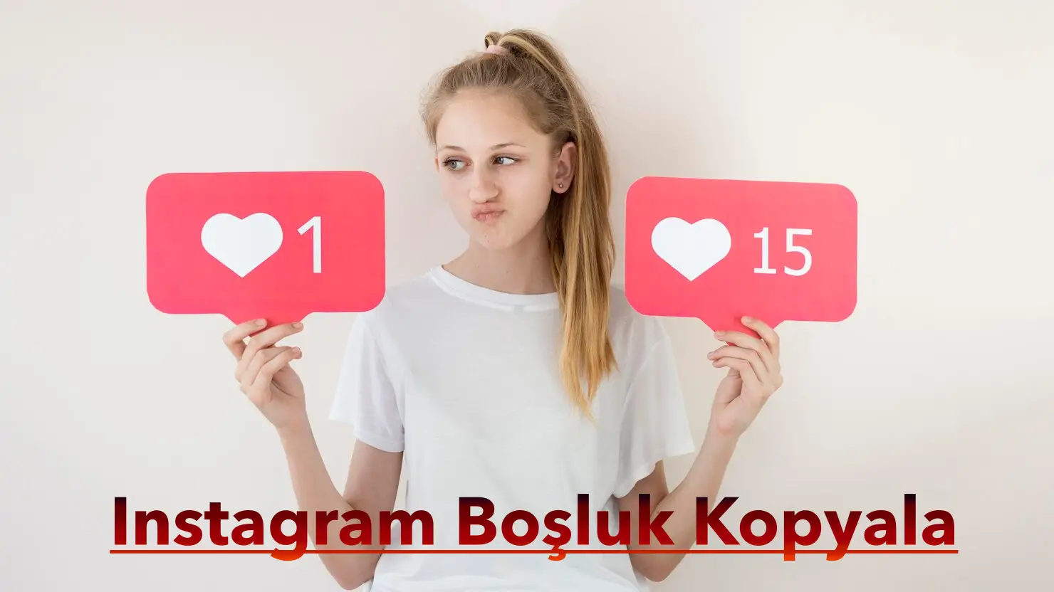 instagram boşluk kopyala