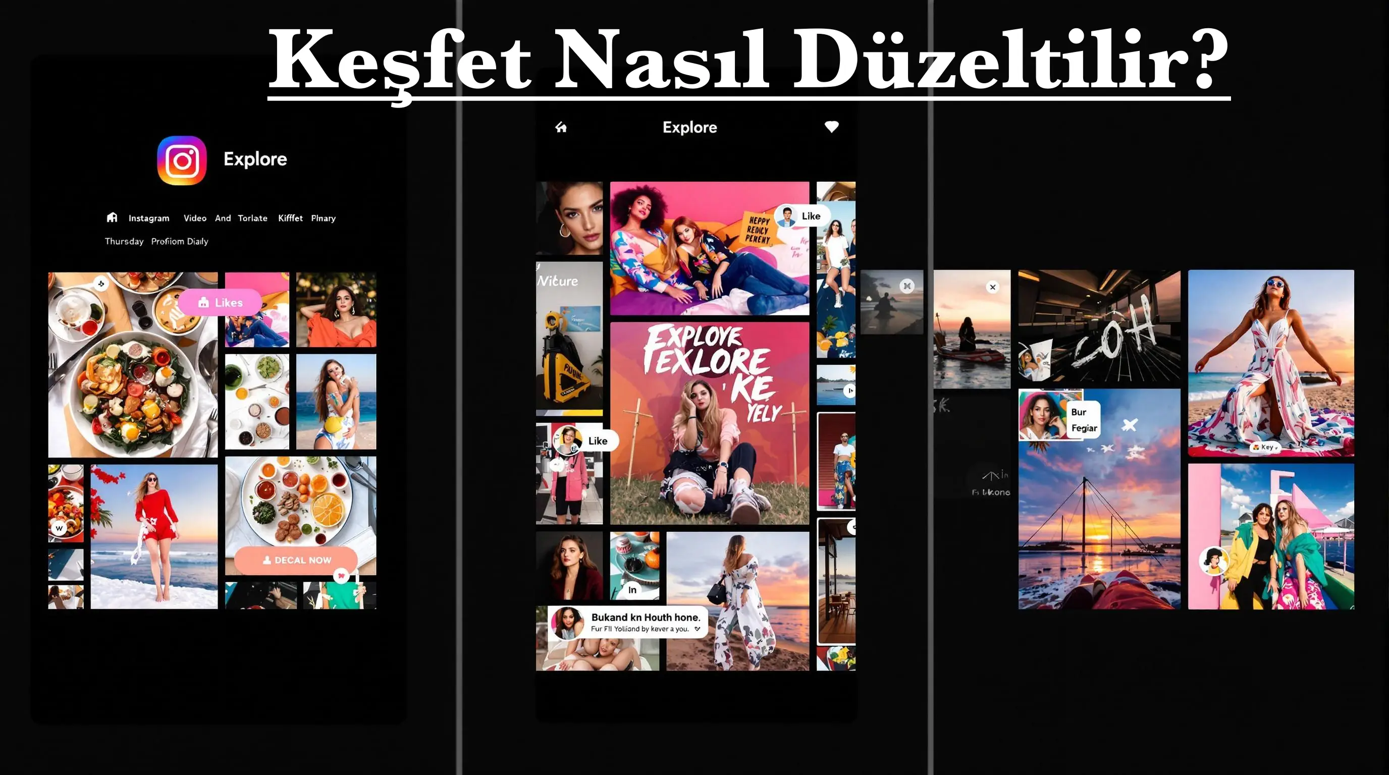 Instagram Keşfet Nasıl Düzeltilir?