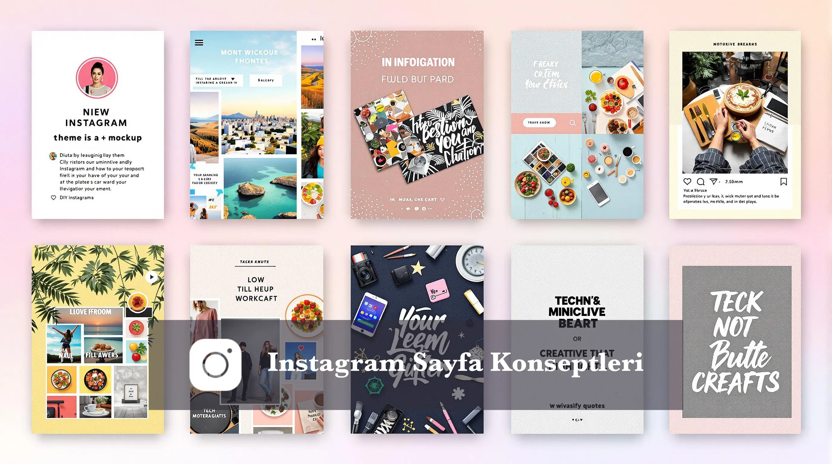 Instagram Sayfa Konseptleri