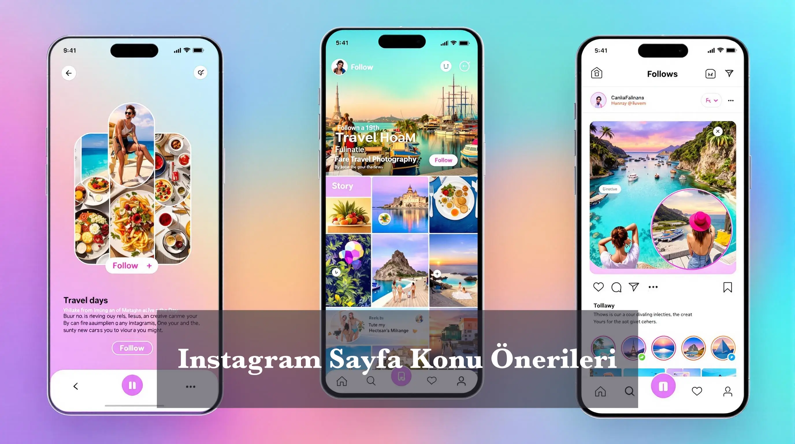 Instagram Sayfa Konu Önerileri