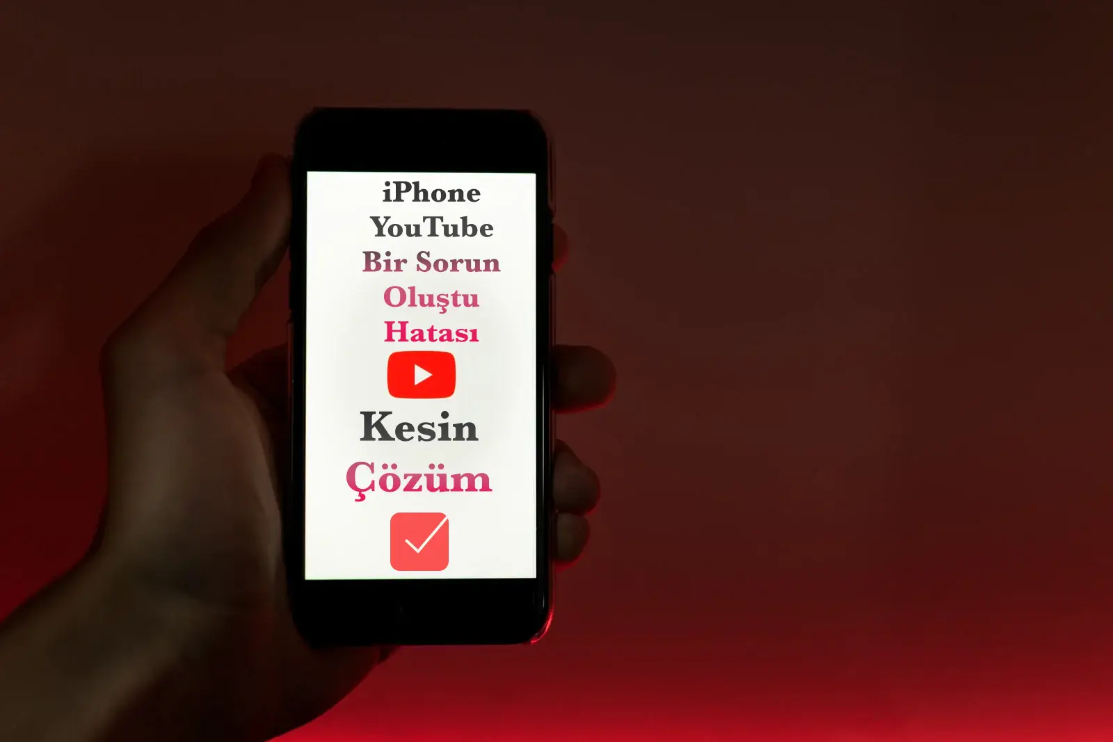 iPhone'da "YouTube Bir Sorun Oluştu" Hatası Nasıl Çözülür?